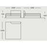 Module 18 – 150 x 165 cm – Blade - Wendelbo