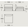 Module 22 – 95 x 93 cm – Blade - Wendelbo