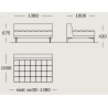 Module 2 – 138 x 100 cm – Campo - Wendelbo