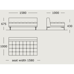 Module 6 – 158 x 100 cm – Campo - Wendelbo