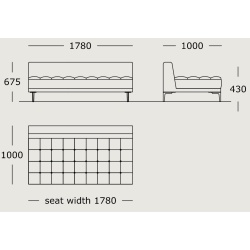 Module 10 – 178 x 100 cm – Campo - Wendelbo