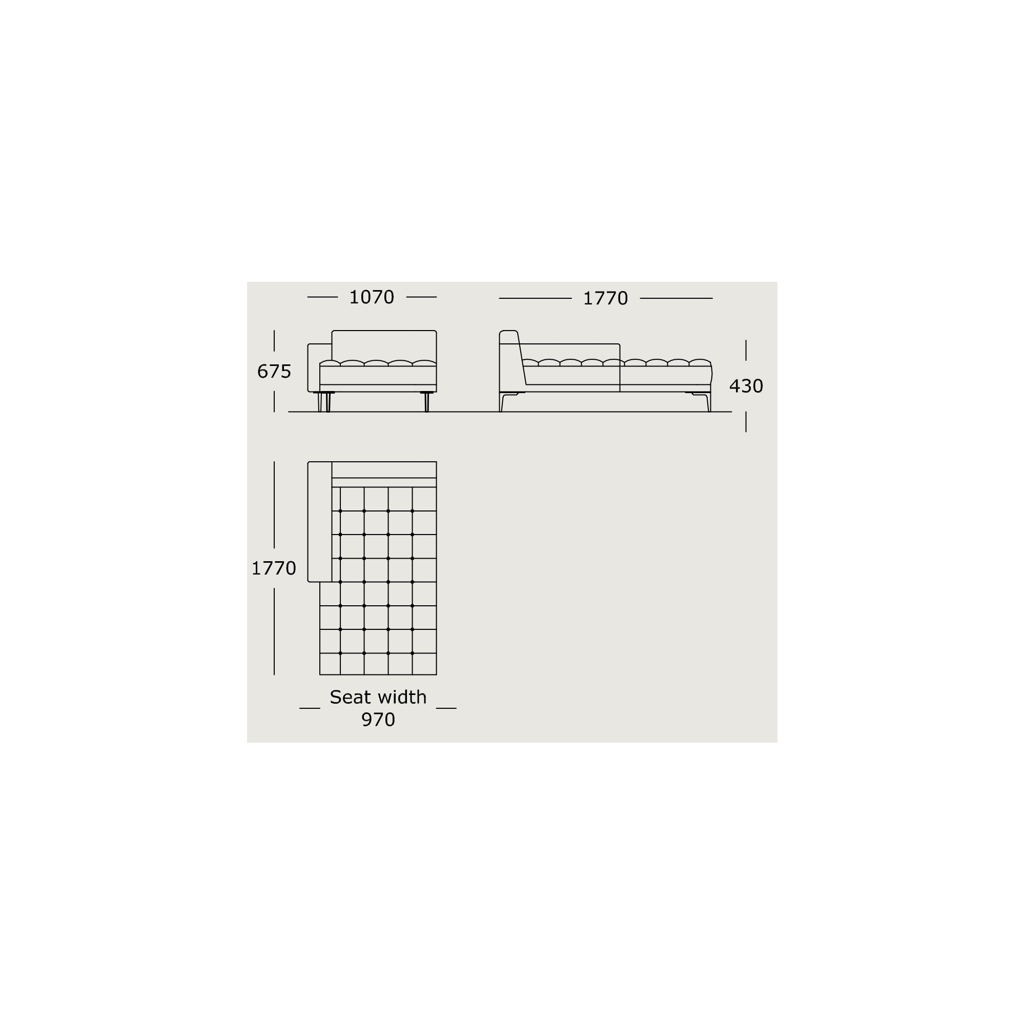 Module 21 – 107 x 177 cm – Campo - Wendelbo