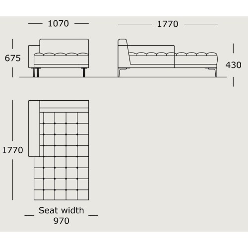 Module 21 – 107 x 177 cm – Campo - Wendelbo