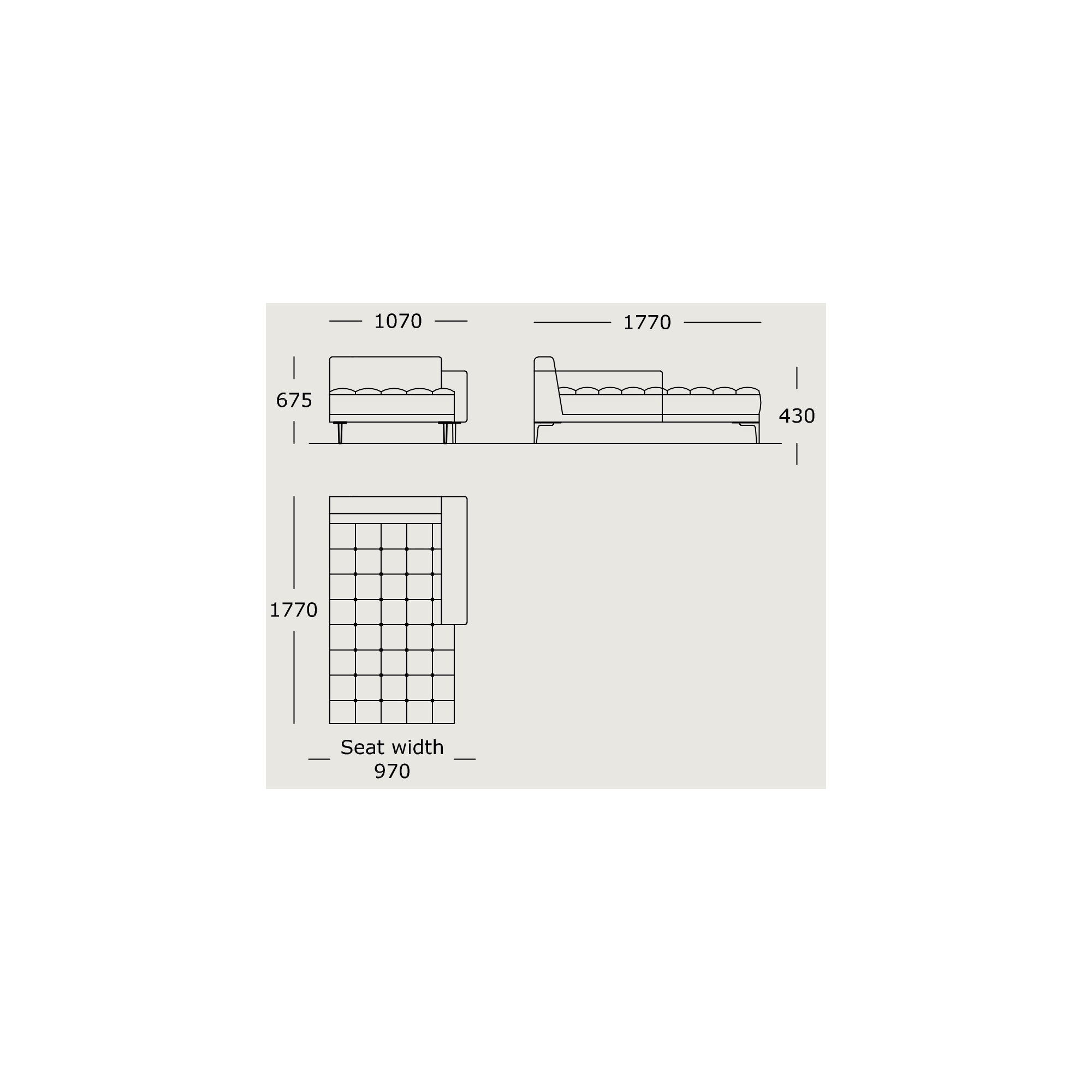 Module 22 – 107 x 177 cm – Campo - Wendelbo