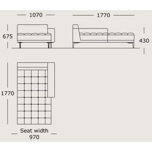 Module 22 – 107 x 177 cm – Campo - Wendelbo