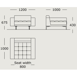 Module 29 – 120 x 100 cm – Campo - Wendelbo