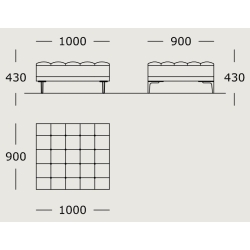 Module 31 – 100 x 90 cm – Campo - Wendelbo