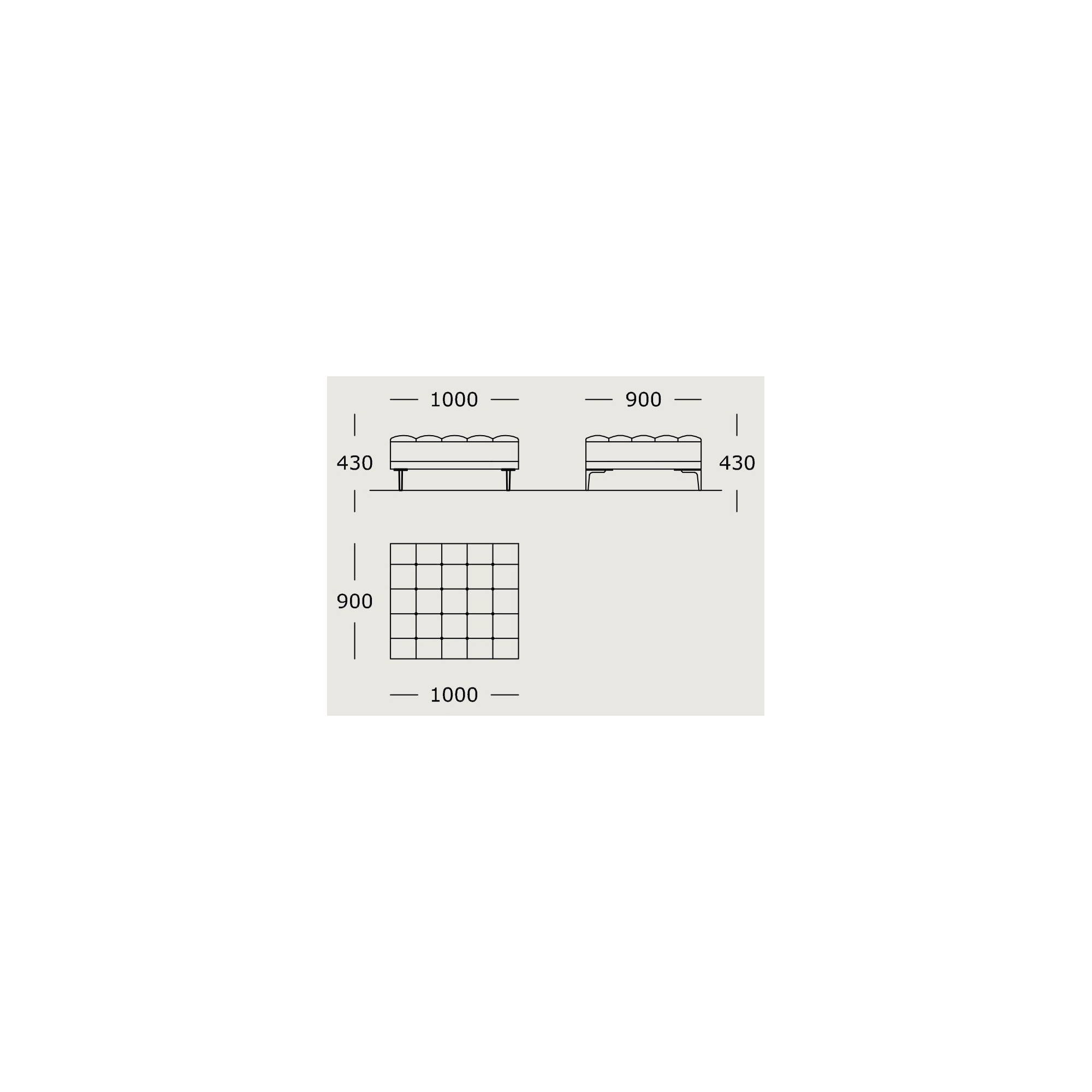 Module 31 – 100 x 90 cm – Campo - Wendelbo