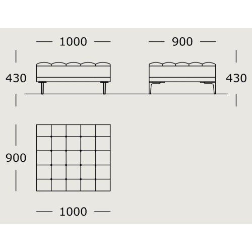 Module 31 – 100 x 90 cm – Campo - Wendelbo