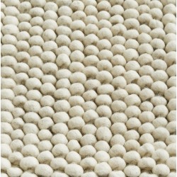 170x240cm - cream - tapis Peas - HAY