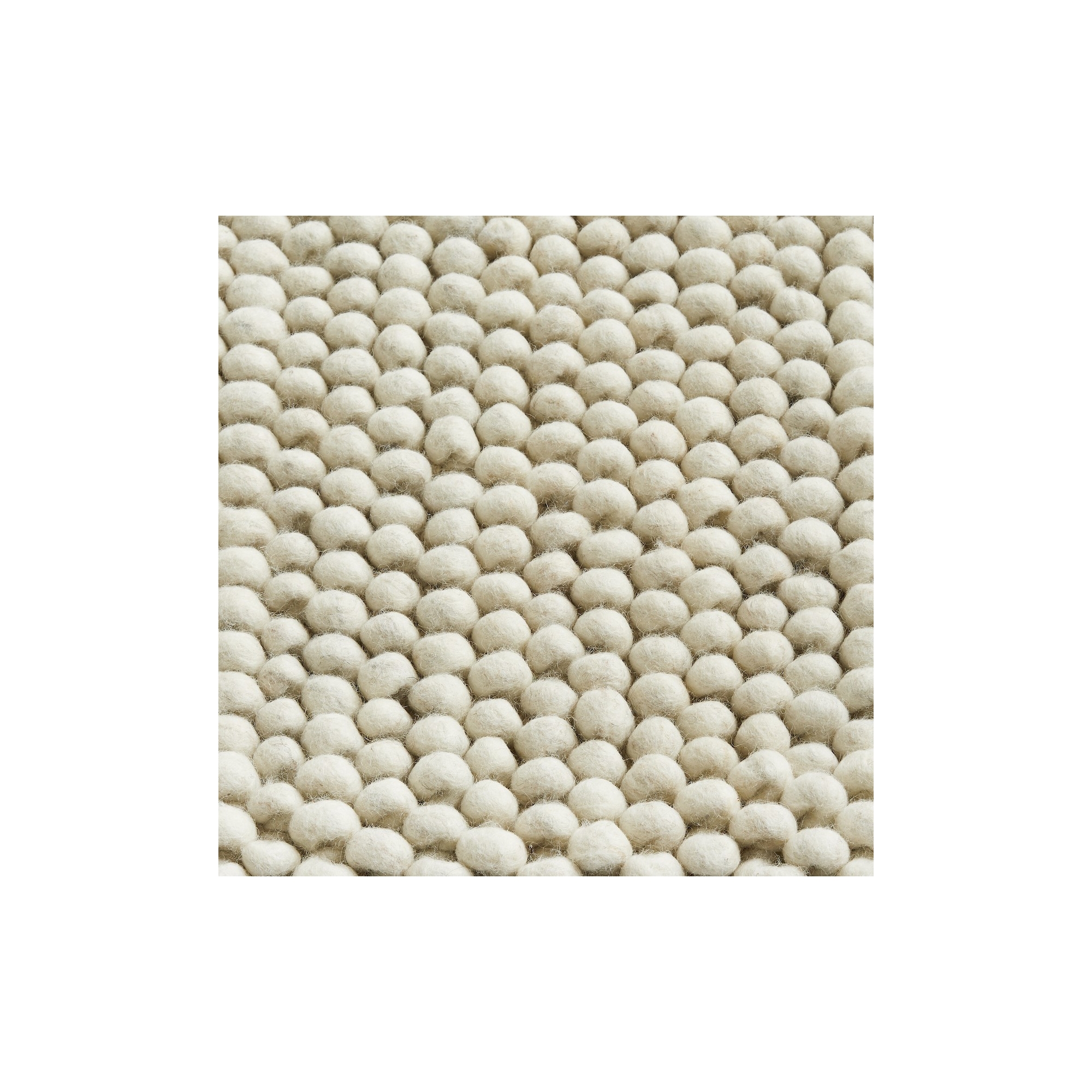 170x240cm - cream - Peas rug - HAY