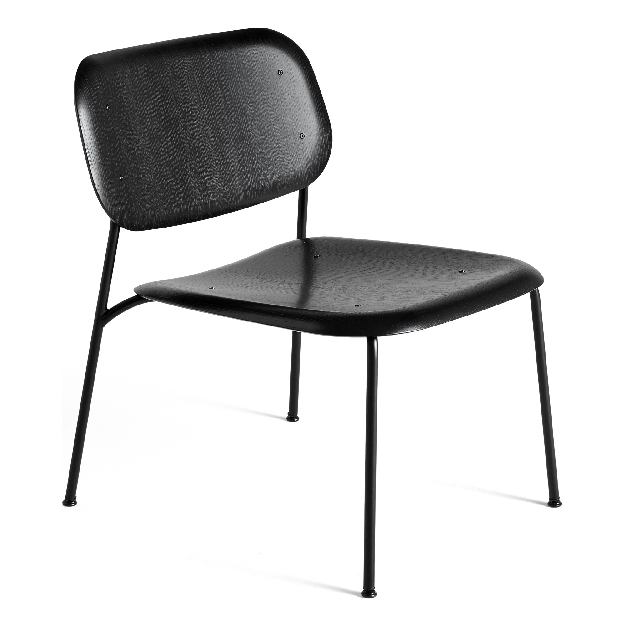 Black – Soft Edge 100 lounge chair - HAY