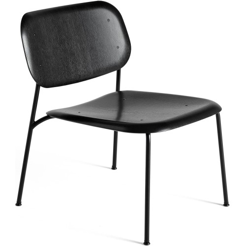 Black – Soft Edge 100 lounge chair - HAY