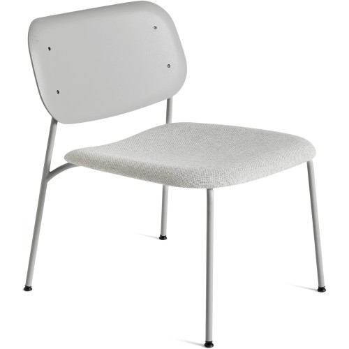 Soft grey / Hallingdal 116 / Soft grey – Fauteuil Soft Edge 100 - HAY