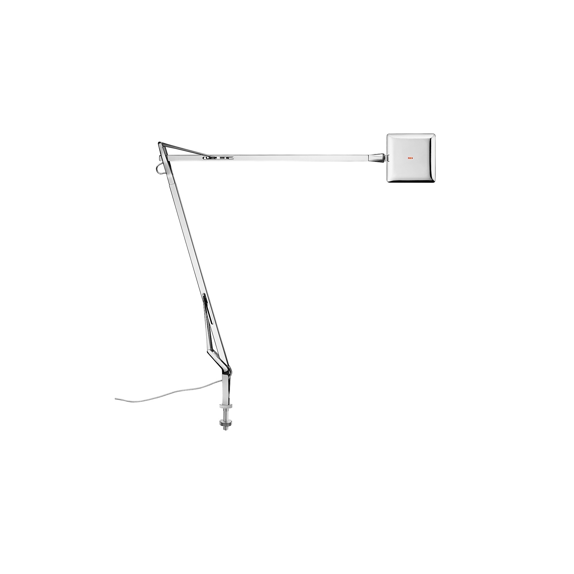 Table lamp with pin – chrome – Kelvin LED - Flos