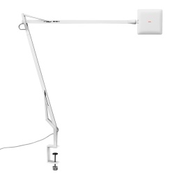 EPUISE - Lampe de table à pince – blanc – Kelvin EDGE - Flos