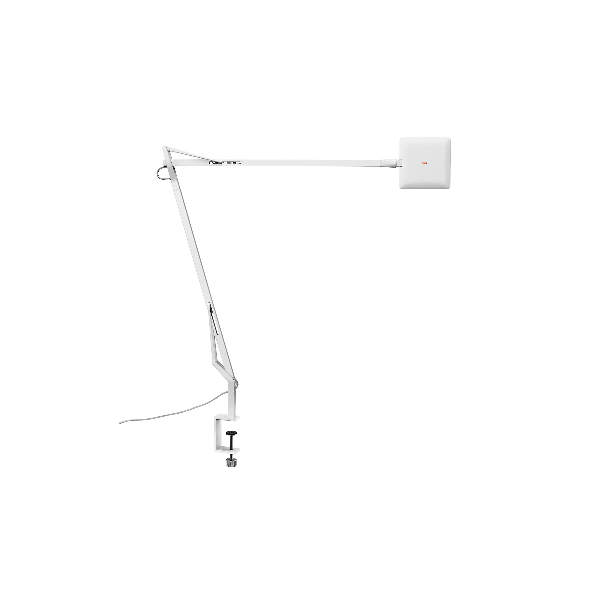 EPUISE - Lampe de table à pince – blanc – Kelvin EDGE - Flos