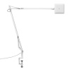 EPUISE - Lampe de table à pince – blanc – Kelvin EDGE - Flos