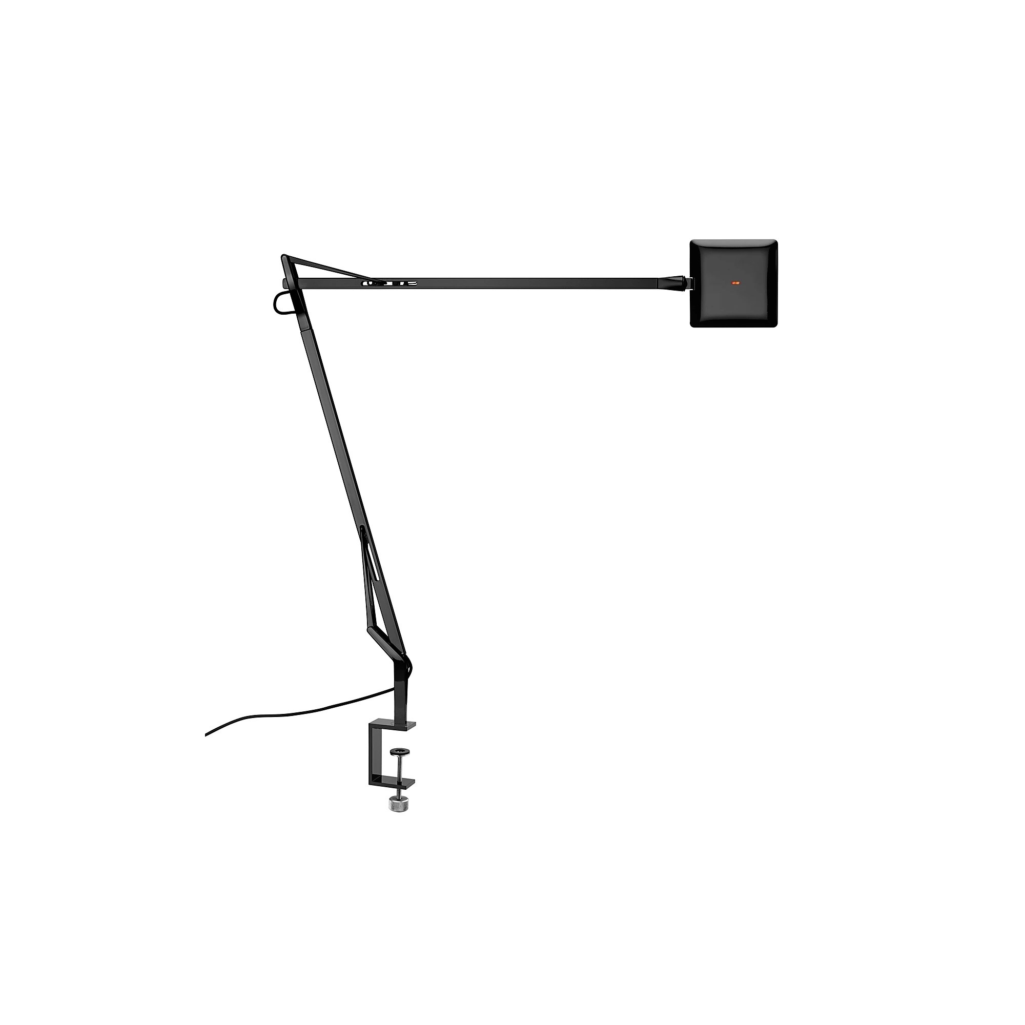 ÉPUISÉ - Lampe de table à pince – noir – Kelvin EDGE - Flos