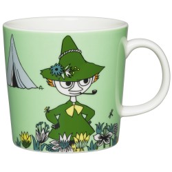 Snufkin green - Moomin mug - Arabia / Iittala