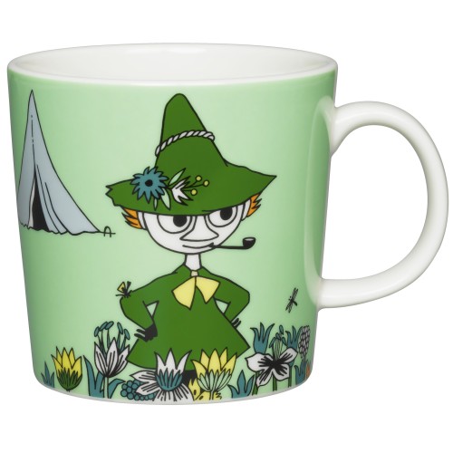 Snufkin green - Moomin mug - Arabia / Iittala