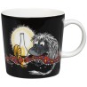 Ancestor black - Moomin mug - Arabia / Iittala