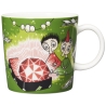 Thingumy and Bob green - mug Moomin - Arabia / Iittala