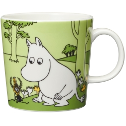 Moomintroll grassgreen - Moomin mug - Arabia / Iittala