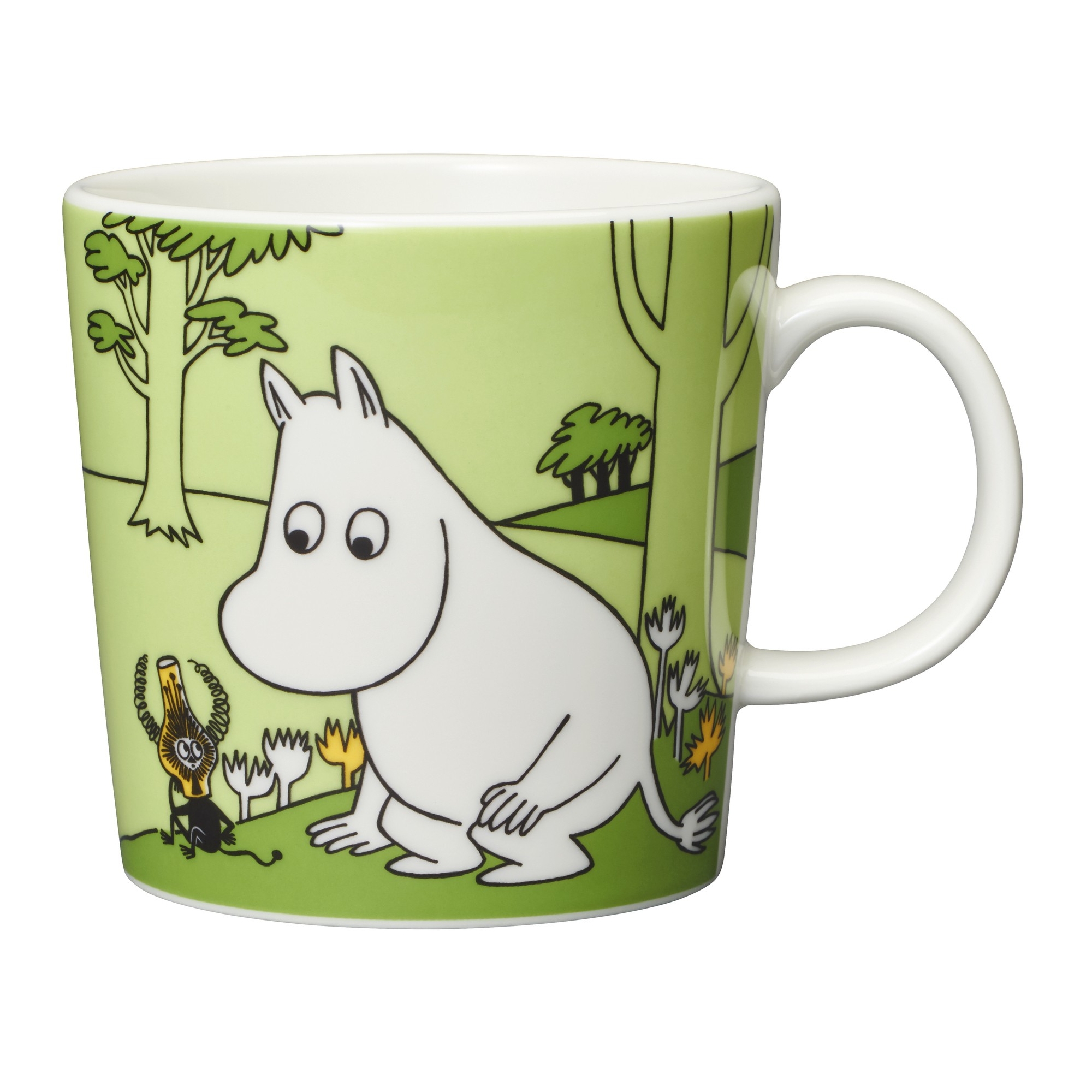 Moomintroll grassgreen - Moomin mug - Arabia / Iittala