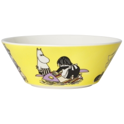 Misabel yellow - Moomin bowl - Arabia / Iittala