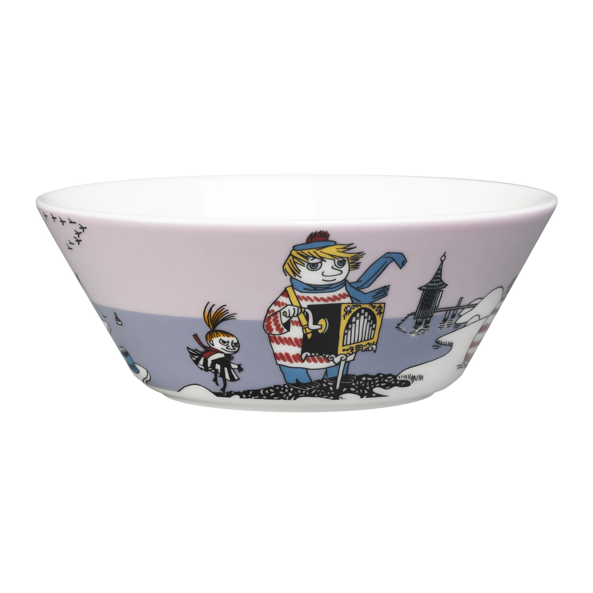 Tooticky violet - Moomin bowl - Arabia / Iittala