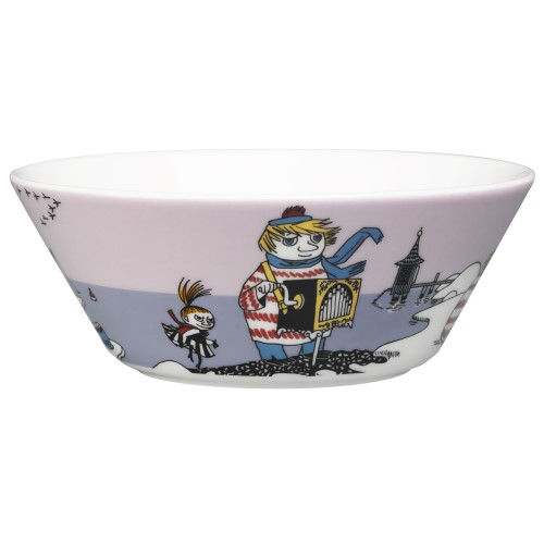 Tooticky violet - Moomin bowl - Arabia / Iittala