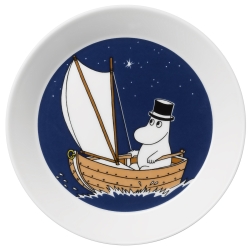 Moominpappa deep blue - Moomin plate - Arabia / Iittala