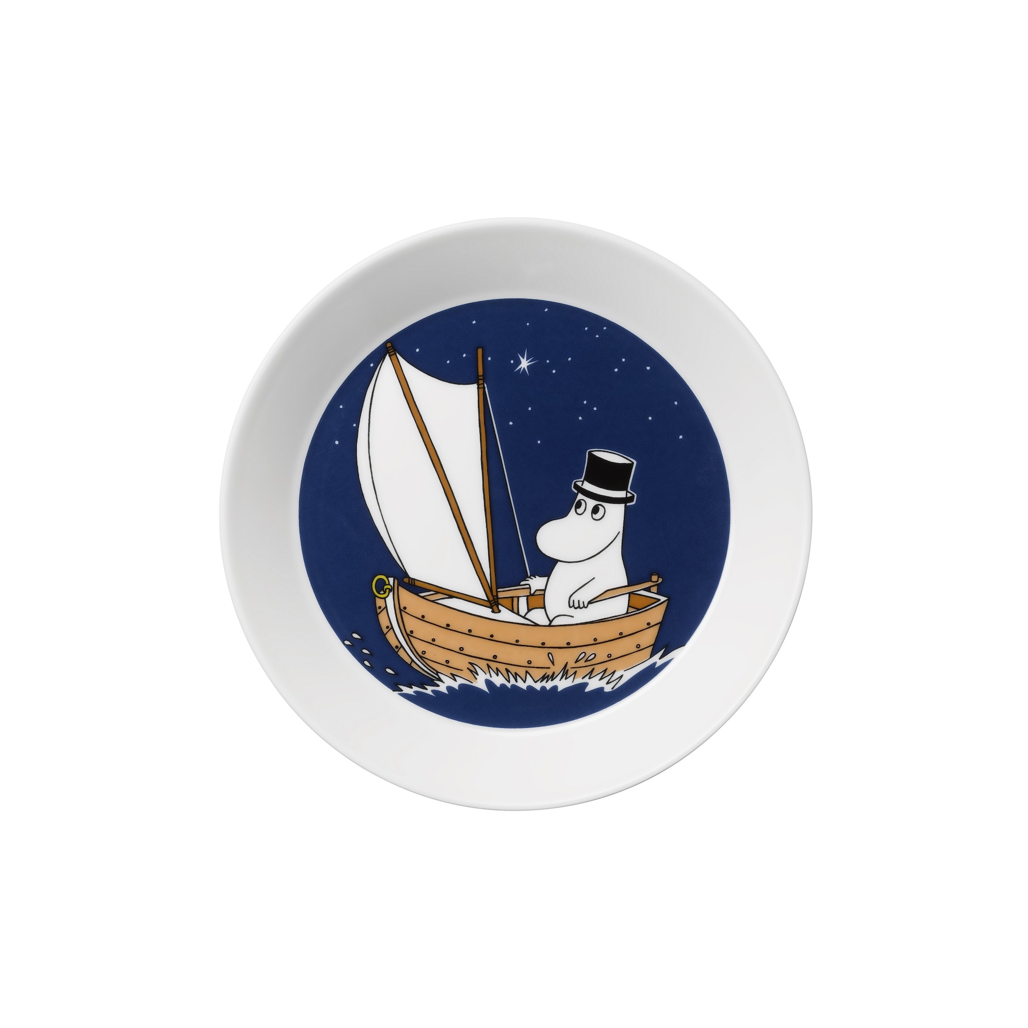 Moominpappa deep blue - assiette Moomin - Arabia / Iittala