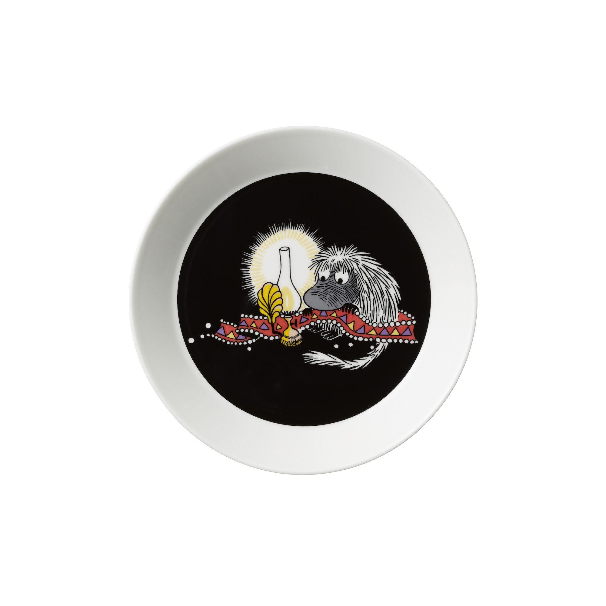 Ancestor black - assiette Moomin - Arabia / Iittala