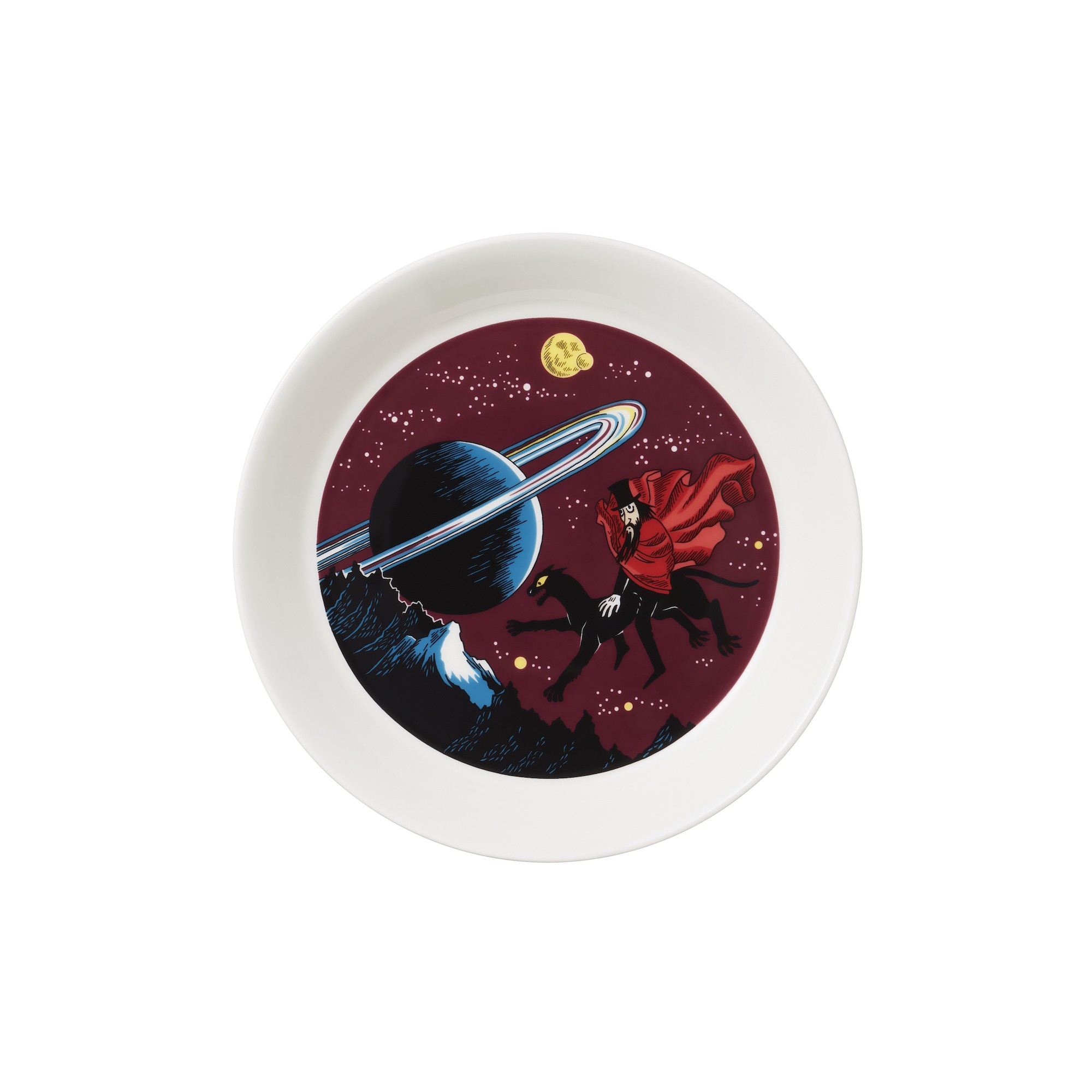 Hobgoblin purple - Moomin plate - Arabia / Iittala