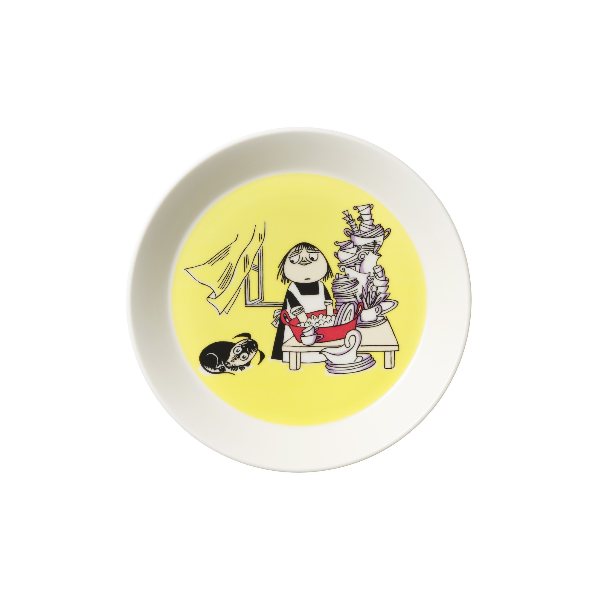 Misabel yellow - assiette Moomin - Arabia / Iittala