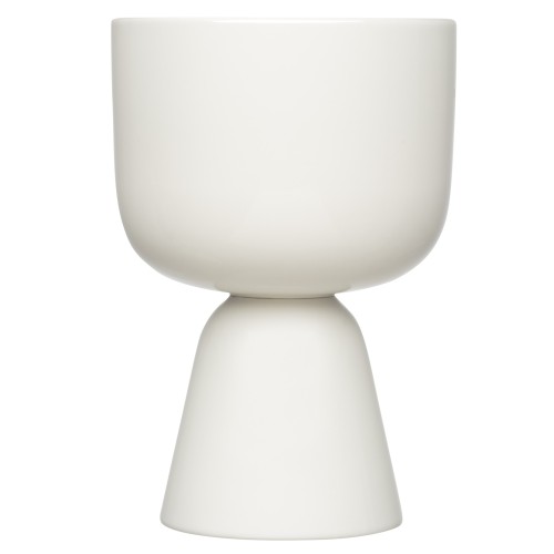 H23 x Ø15,5 cm White  – Nappula Pot - Iittala