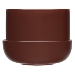 H17 x Ø13 cm Brown  – Nappula Pot - Iittala