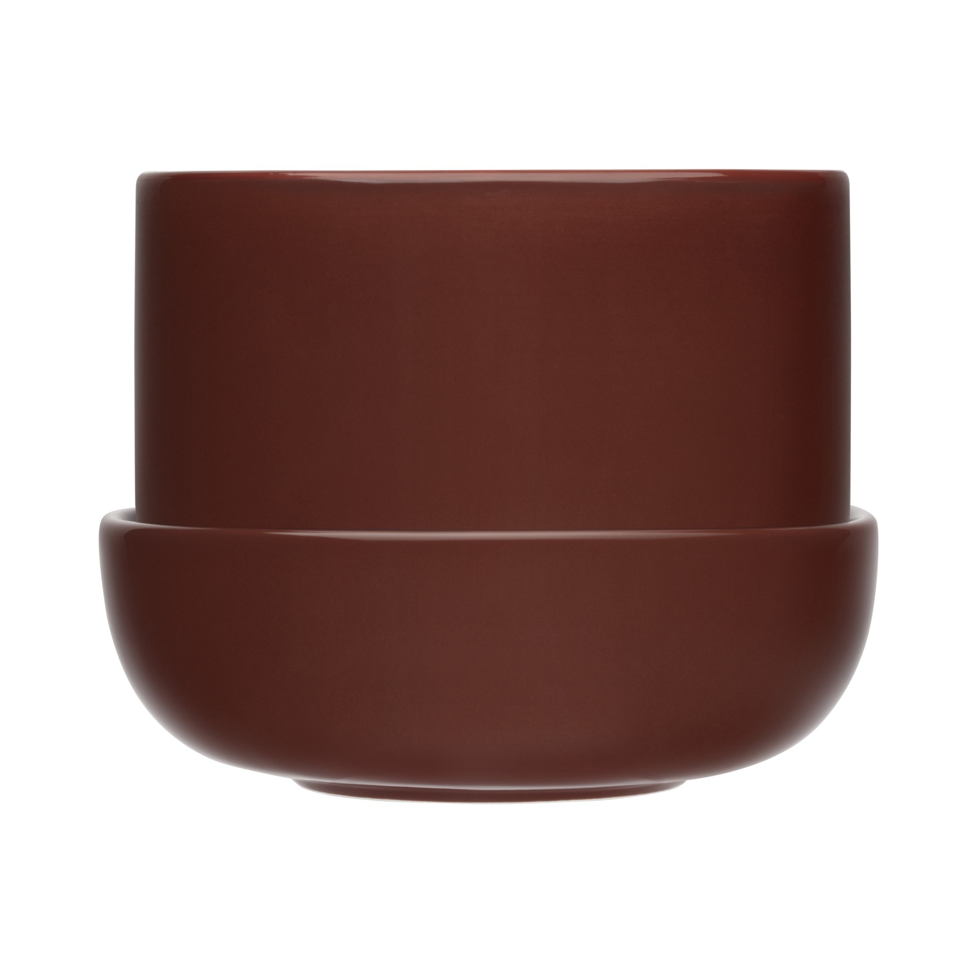 H17 x Ø13 cm Brown  – Nappula Pot - Iittala