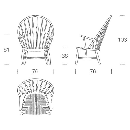 Peacock chair - PP550 - PP Møbler