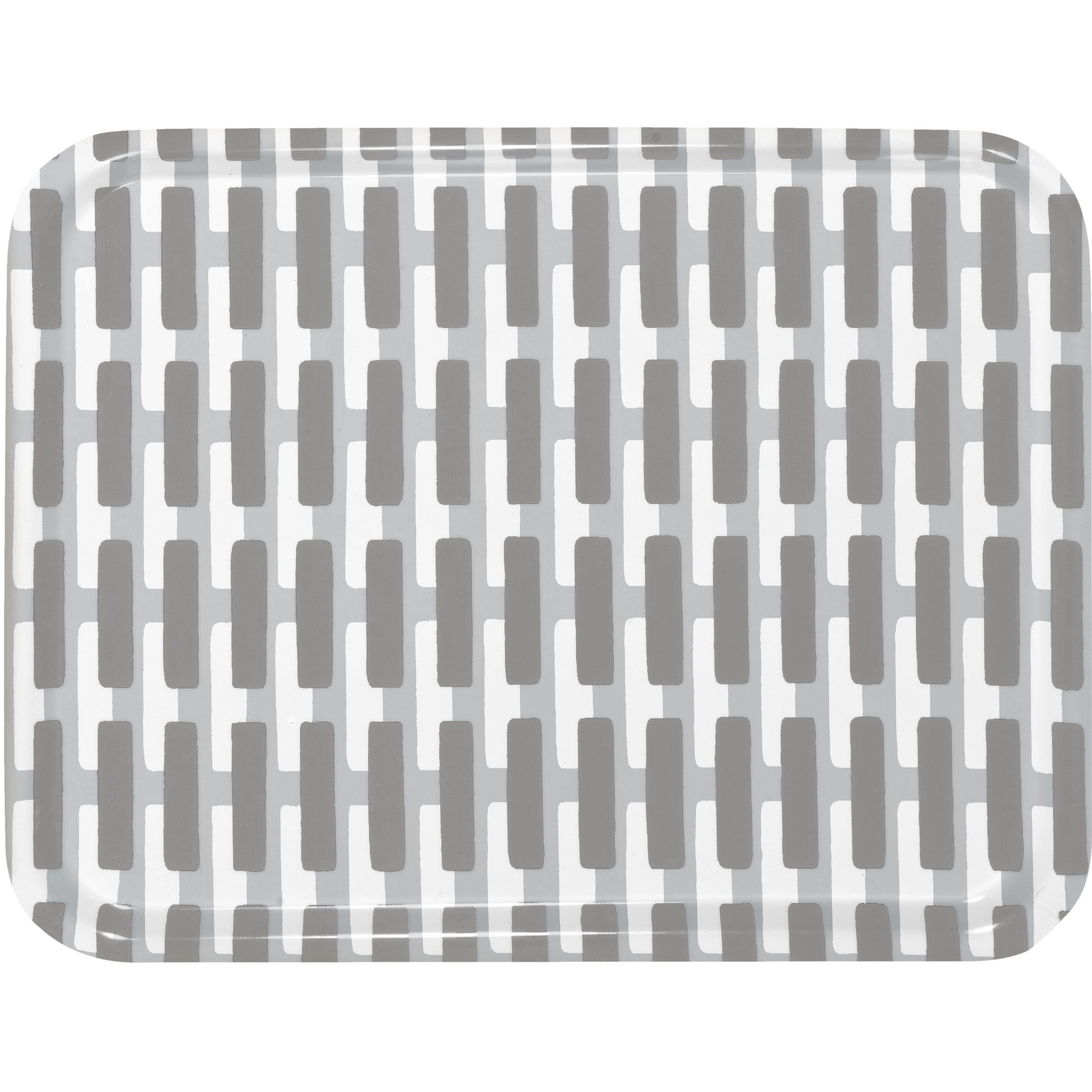 43x33cm - Siena tray, grey / light grey shadow - Artek