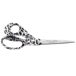 SOLD OUT - Cheetah black & white scissors universal right-hander – 21 cm - Iittala