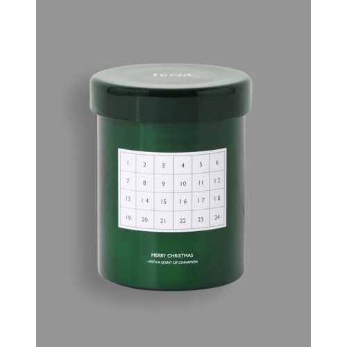 Scented Calendar candle - Green