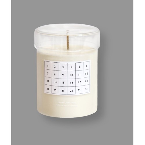 Bougie Calendrier Parfumé - transparent/blanc - Ferm Living