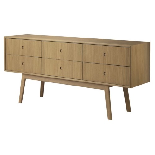 natural oak - sideboard Butler A86 - FDB Møbler