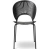 SOLD OUT black ash / black legs – Trinidad chair - Fredericia