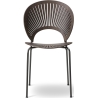 SOLD OUT lacquered smoked oak / flint - Trinidad chair - Fredericia