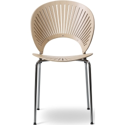 SOLD OUT Lacquered beech / chrome - Trinidad chair - Fredericia