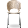 SOLD OUT Lacquered beech / chrome - Trinidad chair - Fredericia